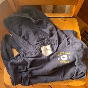 Abercrombie & Fitch Kids L hooded logo shirt